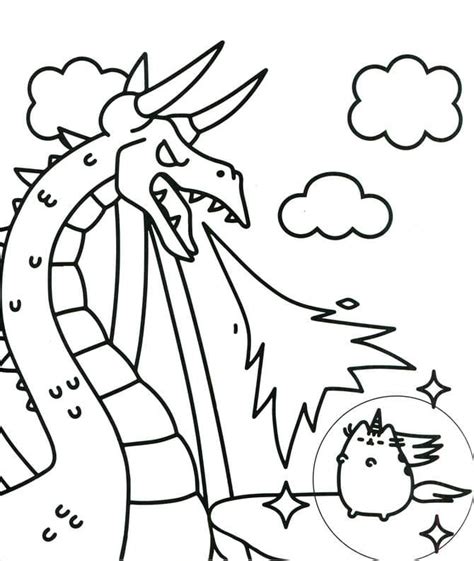 Pusheen Unicorn Coloring Pages 6 Free Printable Coloring Sheets 2021