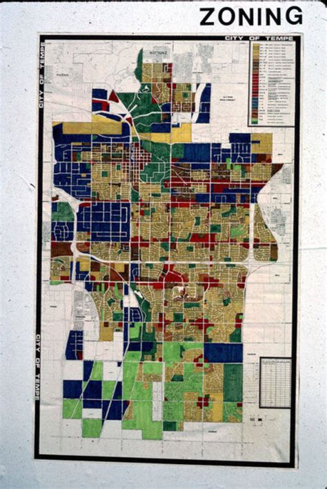 Zoning Map Of Tempe Arizona Works Tempe History Museum