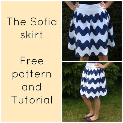 It is for a beautiful and super easy top for women designed to fall above the hips. Alice Skirt Tutorial | | On the Cutting Floor: Printable ...