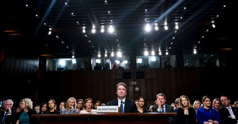 Judge Brett Kavanaugh Hearing Updates Protests Or ‘mob Rule The New