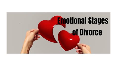 The Emotional Stages Of Your Divorce Youtube