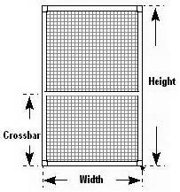 Take measurements to the outside edge of the aluminum frames. How to Measure Window Screens | Taylors Windows