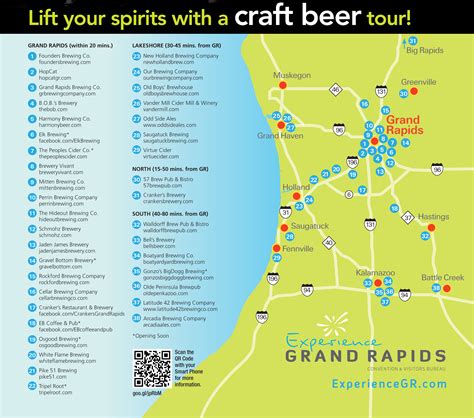 Use the official grand rapids calendar of events to search by date or category to find interesting festivals, art shows, concerts, . A Craft Brewery Tour Map for Grand Rapids! | Travel: Grand ...