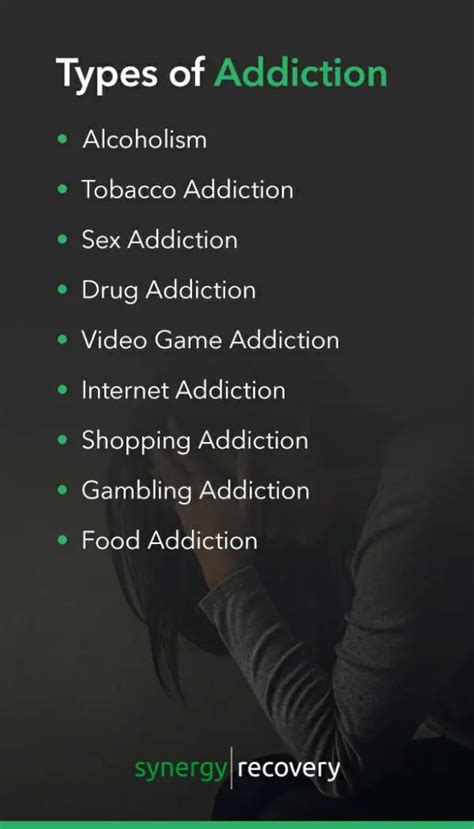 How Many Types Of Addiction Are There