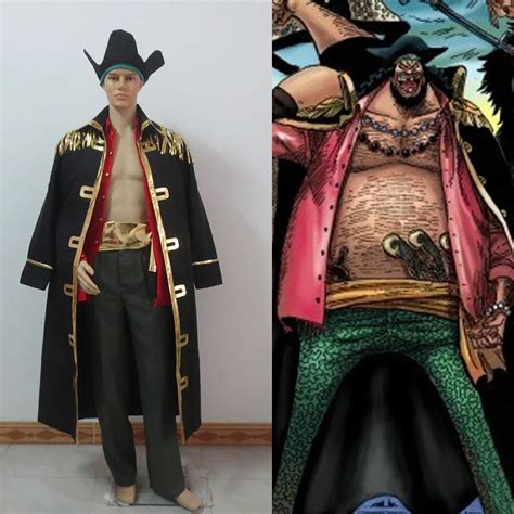 One Piece Blackbeard Marshall D Teach Cosplay Costume One Piece