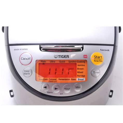 Tiger Cup Ih Induction Heating Rice Cooker Made In Japan Jkt S A