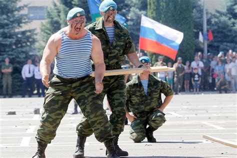 Russias Paratrooper Day Is The Wildest Veterans Party In The World