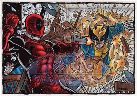 Deadpool Vs Wolverine By Tonyperna On Deviantart