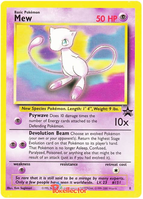 L'adunanza, dungeons & dragons e star wars gcc. Mew - Wizards of the Coast Promos #8 Pokemon Card