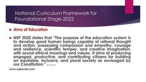Highlights Of National Curriculum Framework For Foundational Stage Ncf 2022