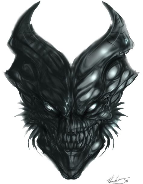 Demon Skull By Mkounelakis On Deviantart