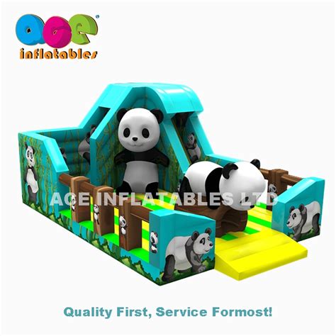 Panda Inflatable Playgroundoutdoor Theme Park