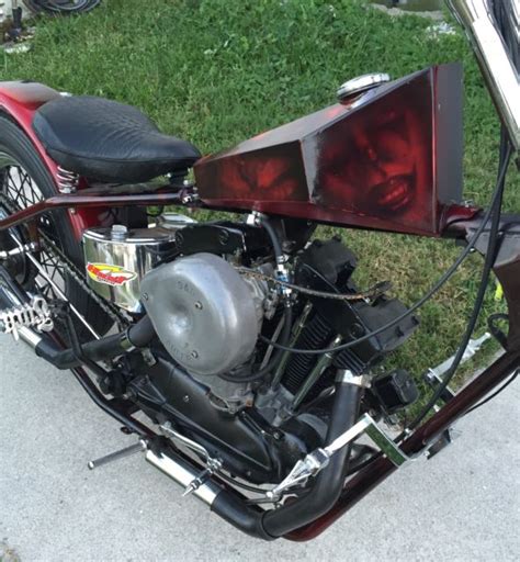 1965 Harley Davidson Motorcycle Custom Chopper Sportster Bobber Rat