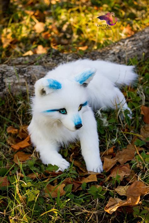 Wolf Plush Art Doll Animal Realistic Creature Ooak Poseable Etsy