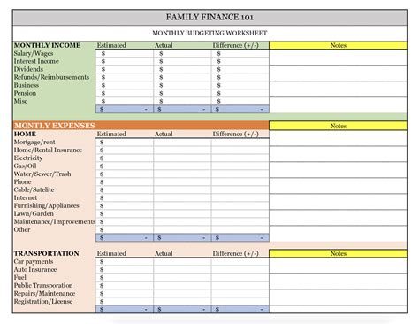 26 Income And Expense Worksheet Worksheet Information