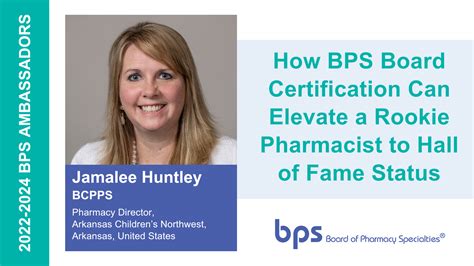 How Bps Board Certification Can Elevate A Rookie Pharmacist To Hall Of