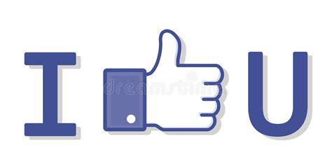 Vector Facebook Like Dislike Thumb Up Sign Editorial Photography