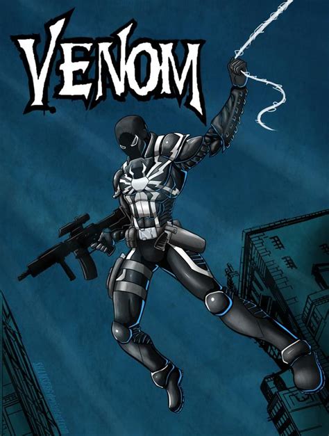 Agent Venom Costume Concept Art Freidrick Estrada Artofit