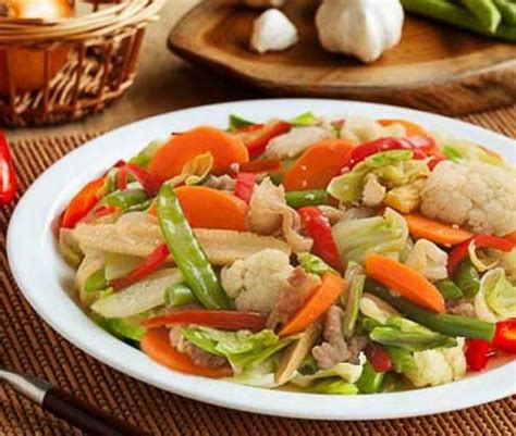 Basic Way To Cook Chopsuey Healthy Dish Recipe Quick And Easy Recipes