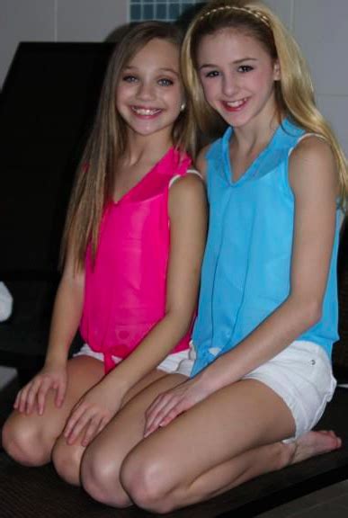 Maddie Ziegler And Chloe Lukasiak For Sally Miller 2013 Dance Moms Confessions Dance Moms
