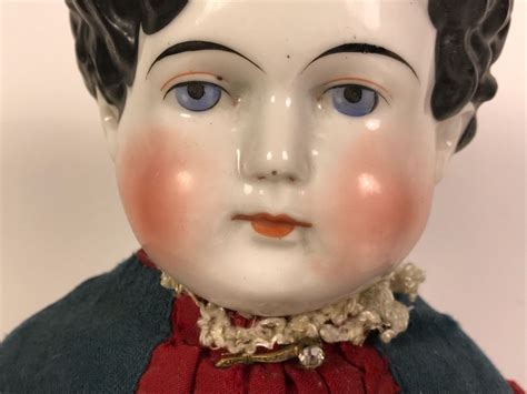 Vintage 22 Porcelain Head Doll