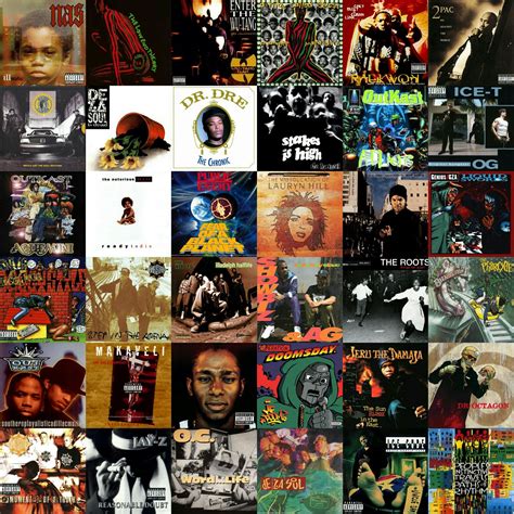 Top 100 Hip Hop Albums Of The 1990s Hip Hop Golden Age Best Hip Hop