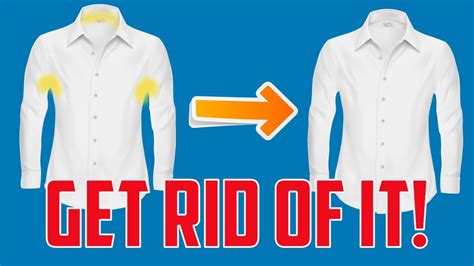 How To Remove Yellow Armpit And Collar Stains For Good Youtube