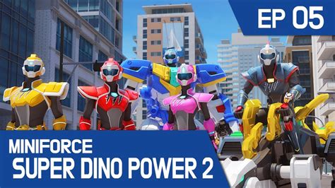 Miniforce Super Dino Power2 Ep05 Heres Volt Theres Volt Youtube