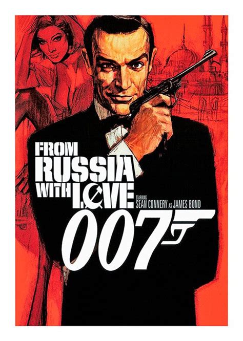 James Bond 007 From Russia With Love Movie Poster Available At