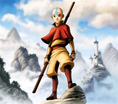 The Last Airbender Katara Avatar Aang Render 900x1021 Png Download