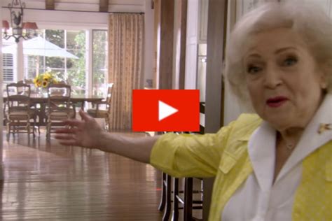 Betty White Gave The Most Hilarious Tour Of Her Own House