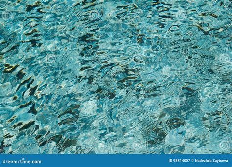 Ripple Effect In The Swimming Pool Stock Image Image Of Holiday
