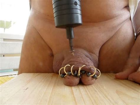 Self Cbt With Screw In His Cock Gay Bizarre Porn At Thisvid Tube