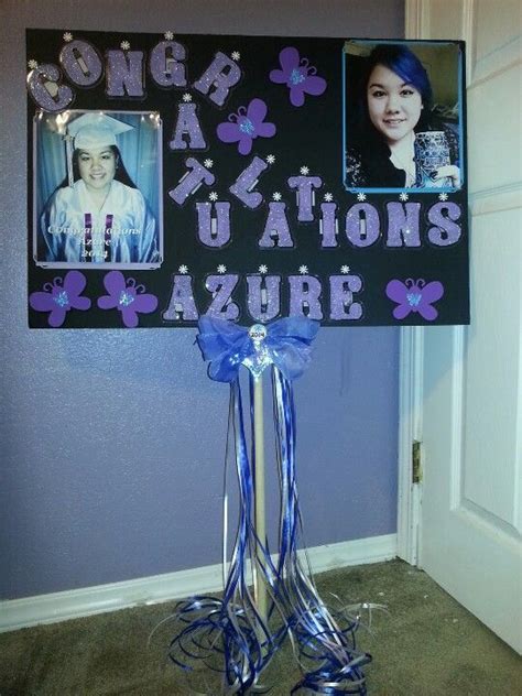 We've all done it at a certain point! Graduation poster board announcement by Chassy♥ | ideas ...