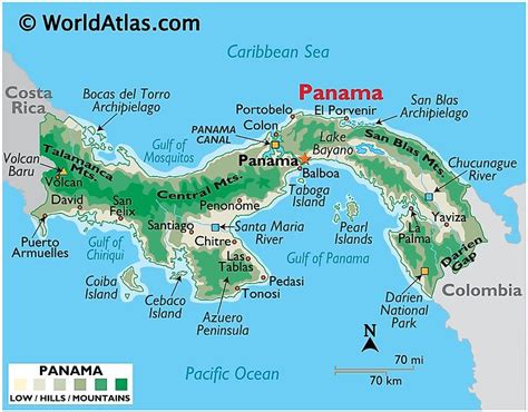 panama maps and facts panama city panama panama travel isthmus of panama