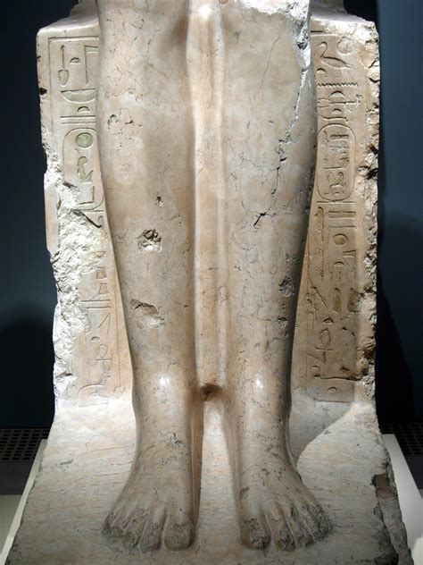 seated statue of hatshepsut new kingdom the met