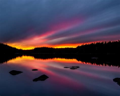 1280x1024 Lake Dusk Light 4k 1280x1024 Resolution Wallpaper Hd Nature