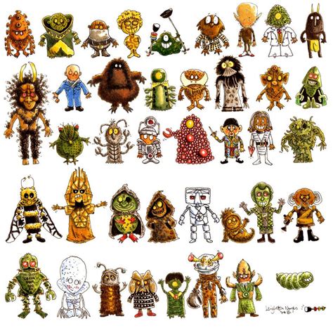 Dr Who Art Dr Who 40 Classic Monsters By Leightonnoyes Fan Art