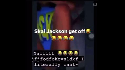 Skai Jackson Leaked Follow My Instagram For The Rest Of The Video