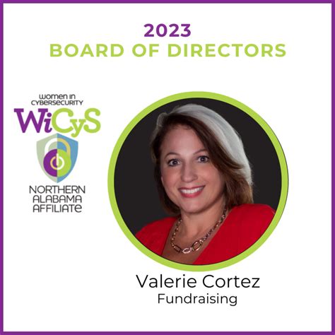 Valerie Cortez 2023 Fundraising Board Member Of Wicys North Al Affiliate