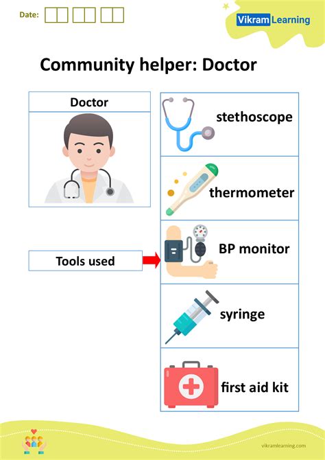 Download Community Helper Doctor Worksheets