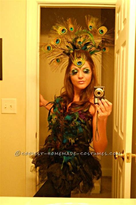 Yvette Costume Clue Costume Peacock Costume Diy Diy