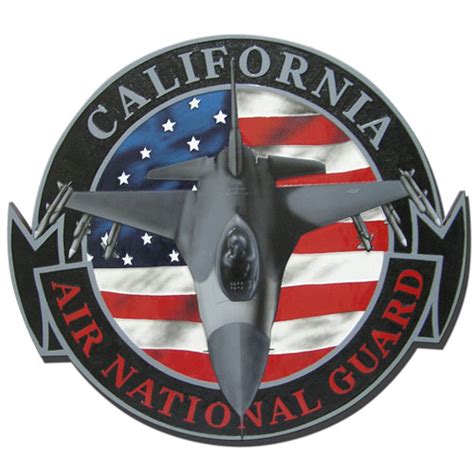 California Air National Guard Emblem Plaque American Plaque Company