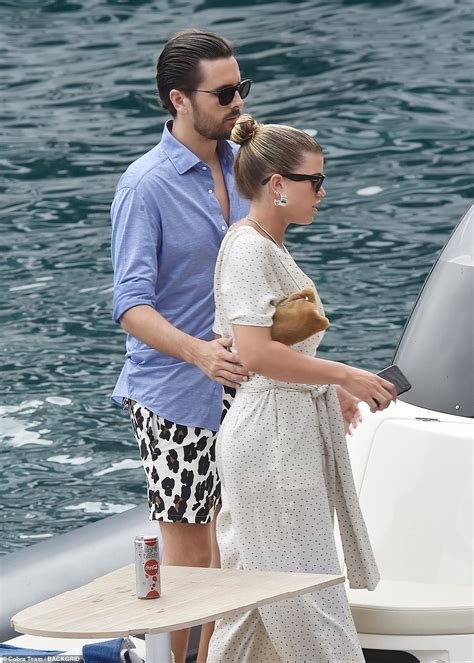 Scott Disick And Sofia Richie Picture Exclusive Model 20 Flashes Her