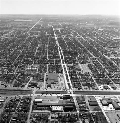 Aerial Photograph Of Abilene Texas South 1st And Sayles Side 1 Of 1