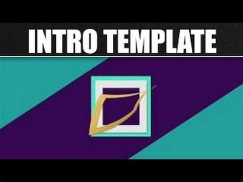 2d quick motion intro, logo reveal template download link: Free 2D Intro #25 | After Effects Template \\ Shapes ...