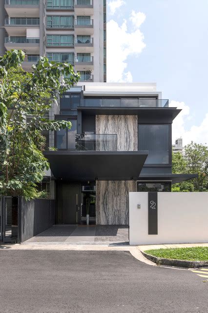 Semi Detached House At Moonbeam Walk Singapore Contemporary