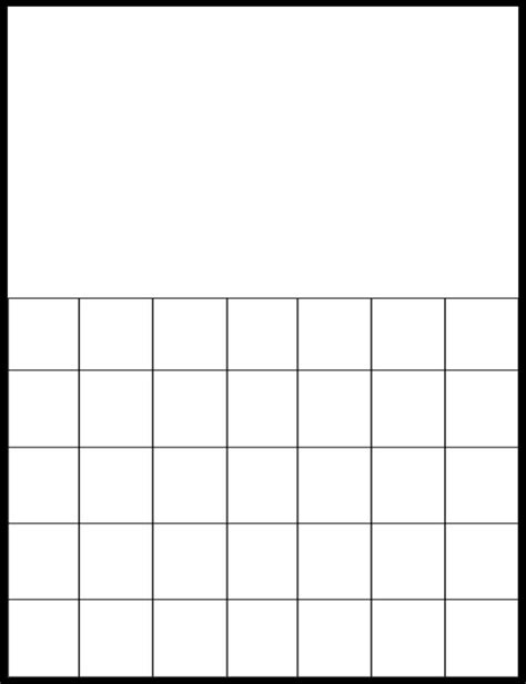 Large Grid Free Calendar Printable Month Calendar Printable