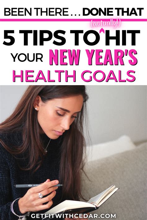 Have Your Healthiest Year Yet With These 5 Tips Health Goals Get