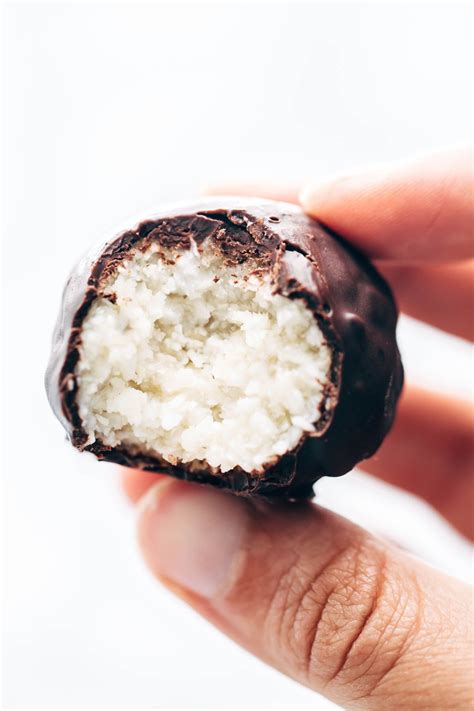 Naturally Sweet Dark Chocolate Coconut Bites Recipe Sweet Recipes